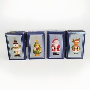 Vintage House of Lloyd 1994 Christmas‎ Ding a Ling Set (4) Christmas Ornaments